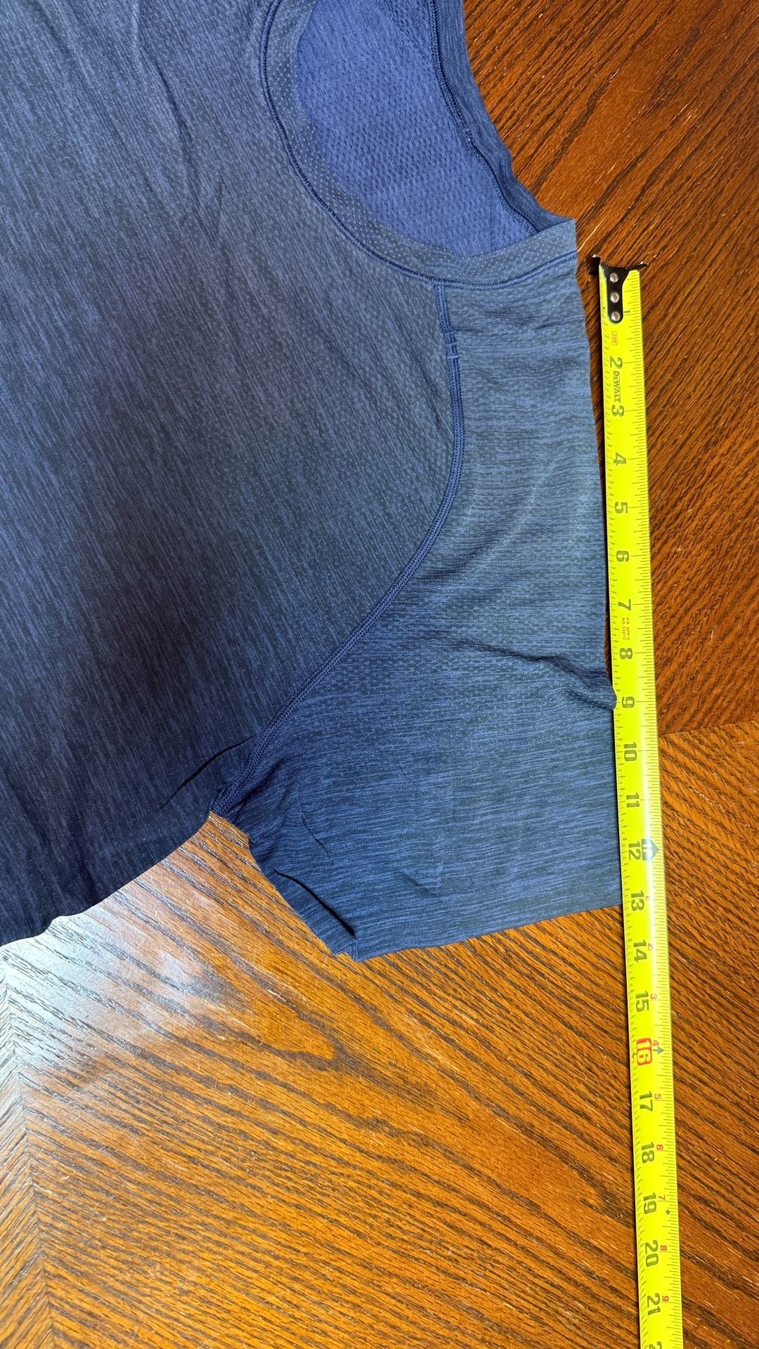 lululemon Metal Vent Tech Short Sleeve Shirt Size L Blue 3