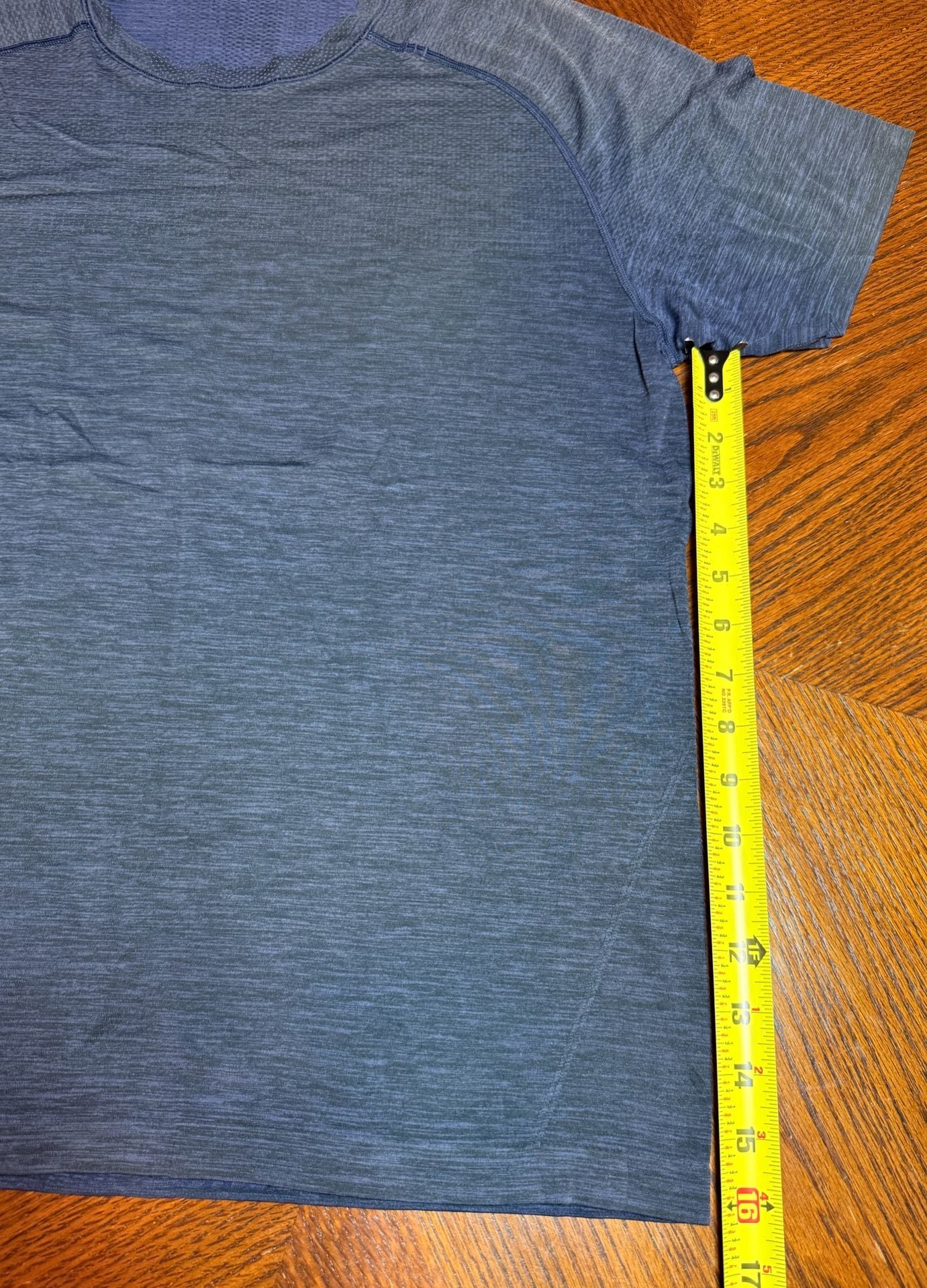 lululemon Metal Vent Tech Short Sleeve Shirt Size L Blue 4