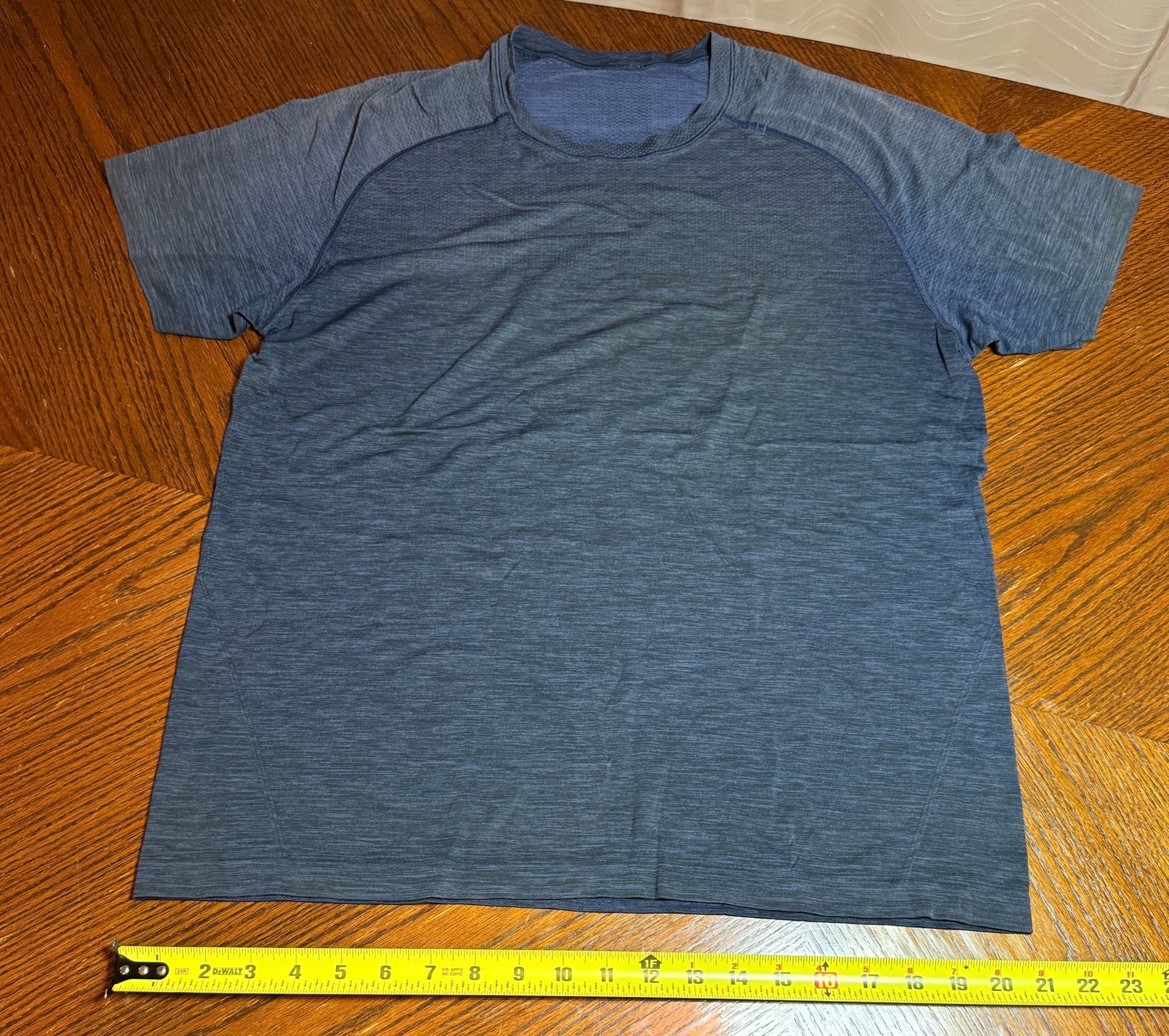 lululemon Metal Vent Tech Short Sleeve Shirt Size L Blue 5