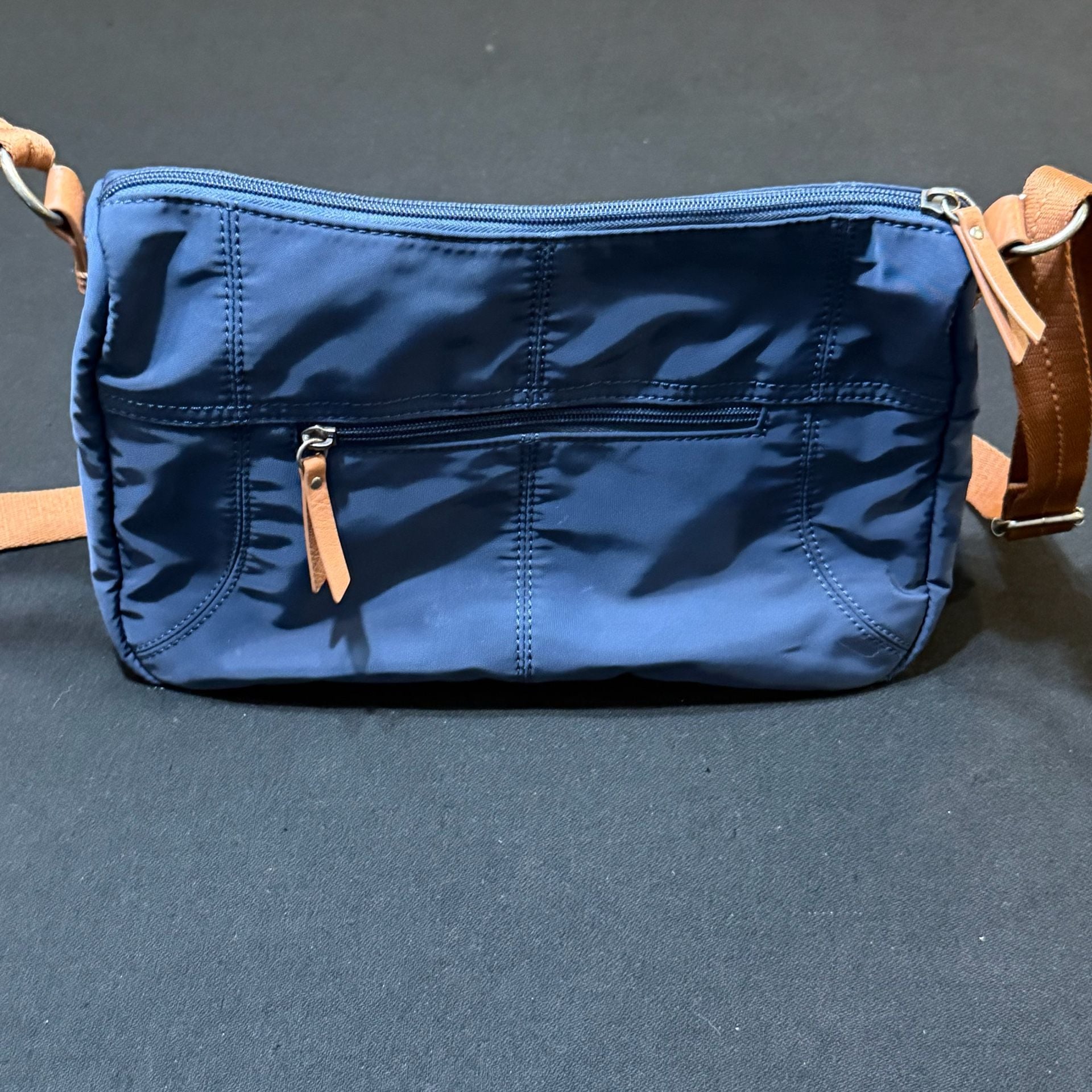 The Sak Esperato Nylon Hobo Blue Crossbody Bag 3