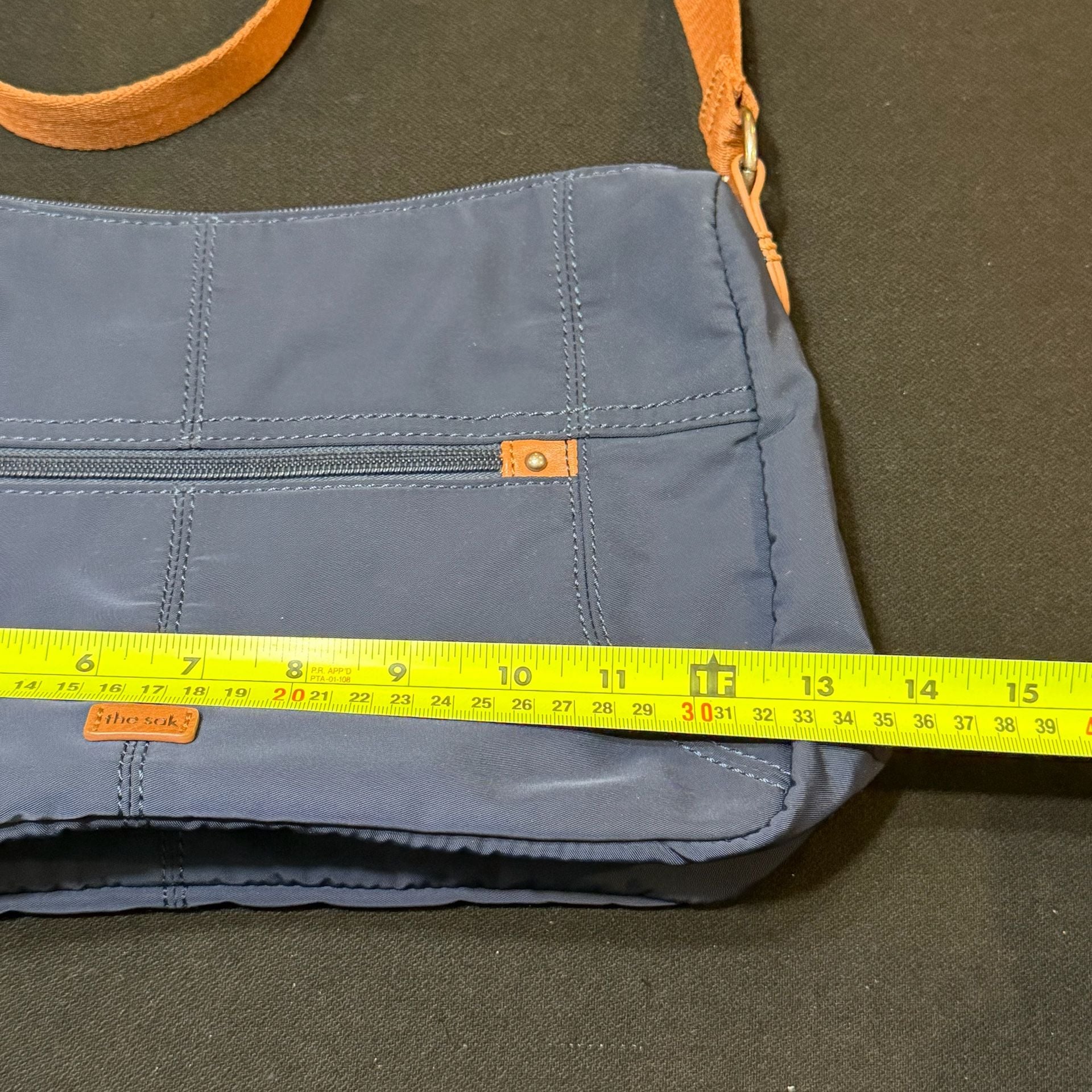The Sak Esperato Nylon Hobo Blue Crossbody Bag 12