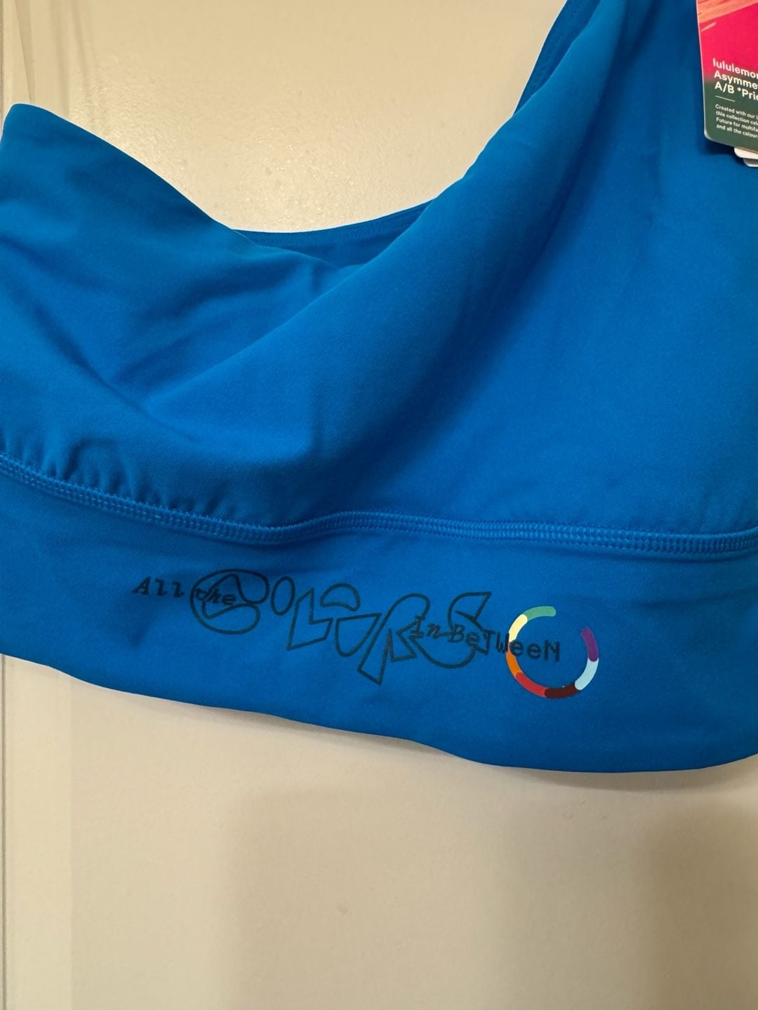 NWT Lululemon Align Asymmetrical Bra Size 8 Pride 4