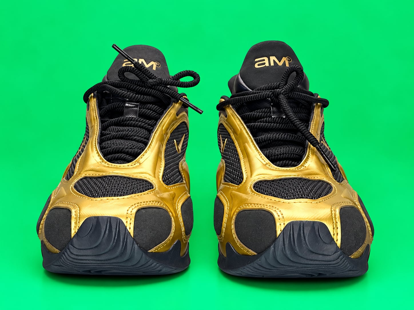 Nike Air Max Muse Metallic Gold Black Sneakers 2