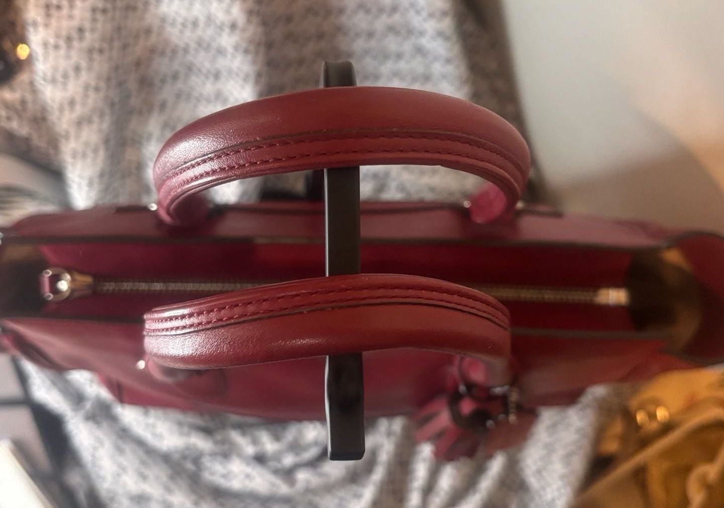 Coach Legacy Medium 19890 Dark Red 6