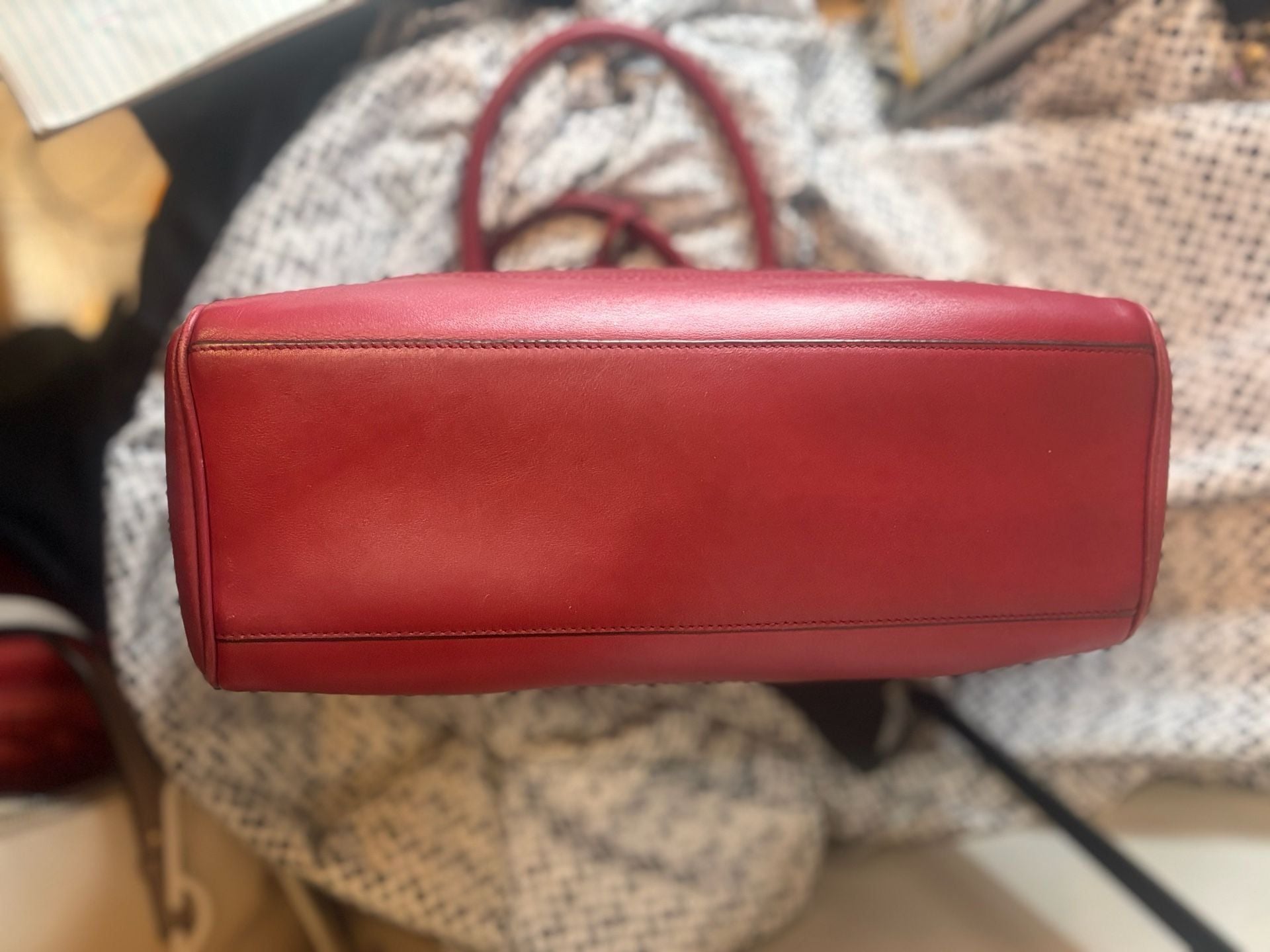 Coach Legacy Medium 19890 Dark Red 8
