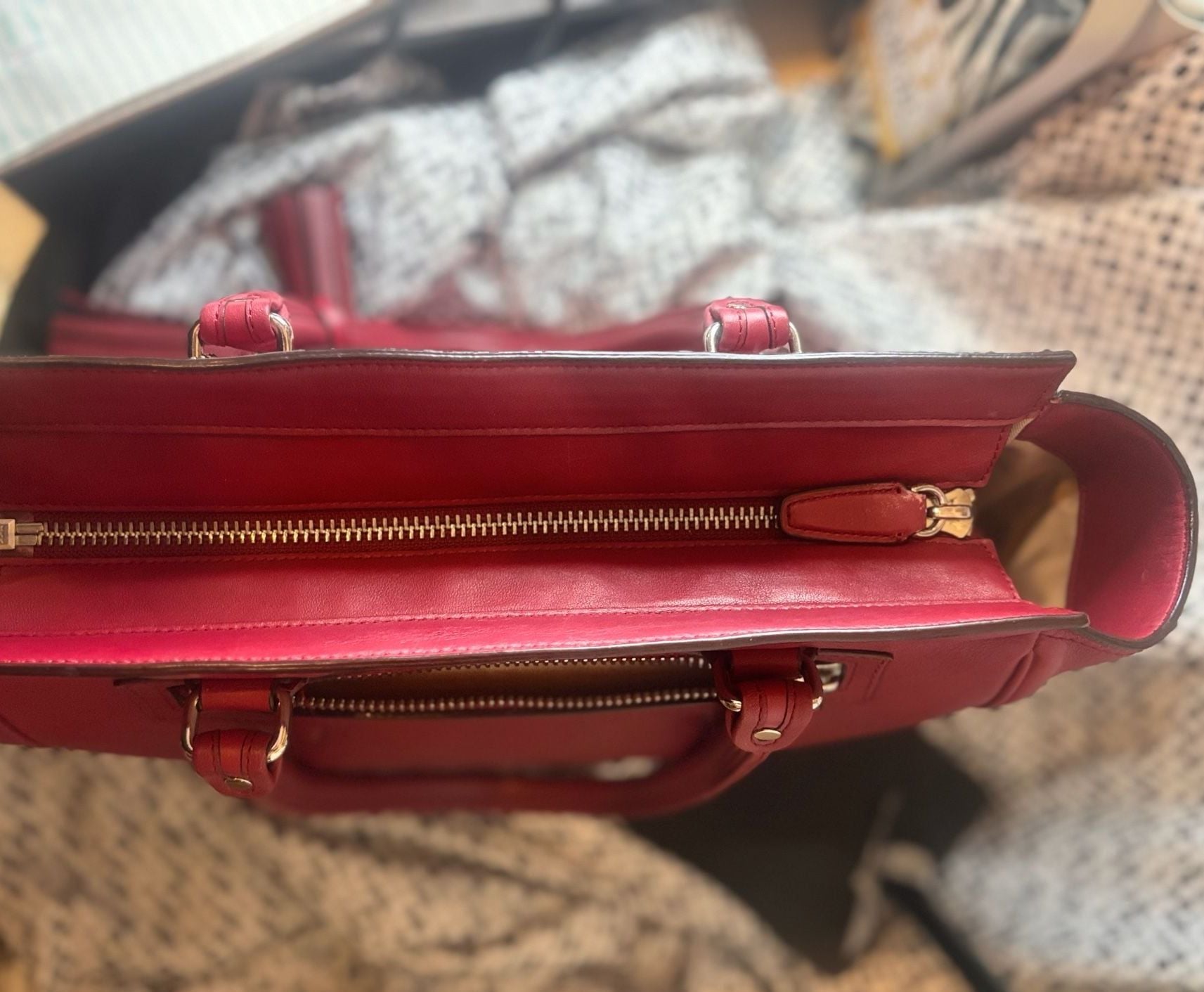 Coach Legacy Medium 19890 Dark Red 9