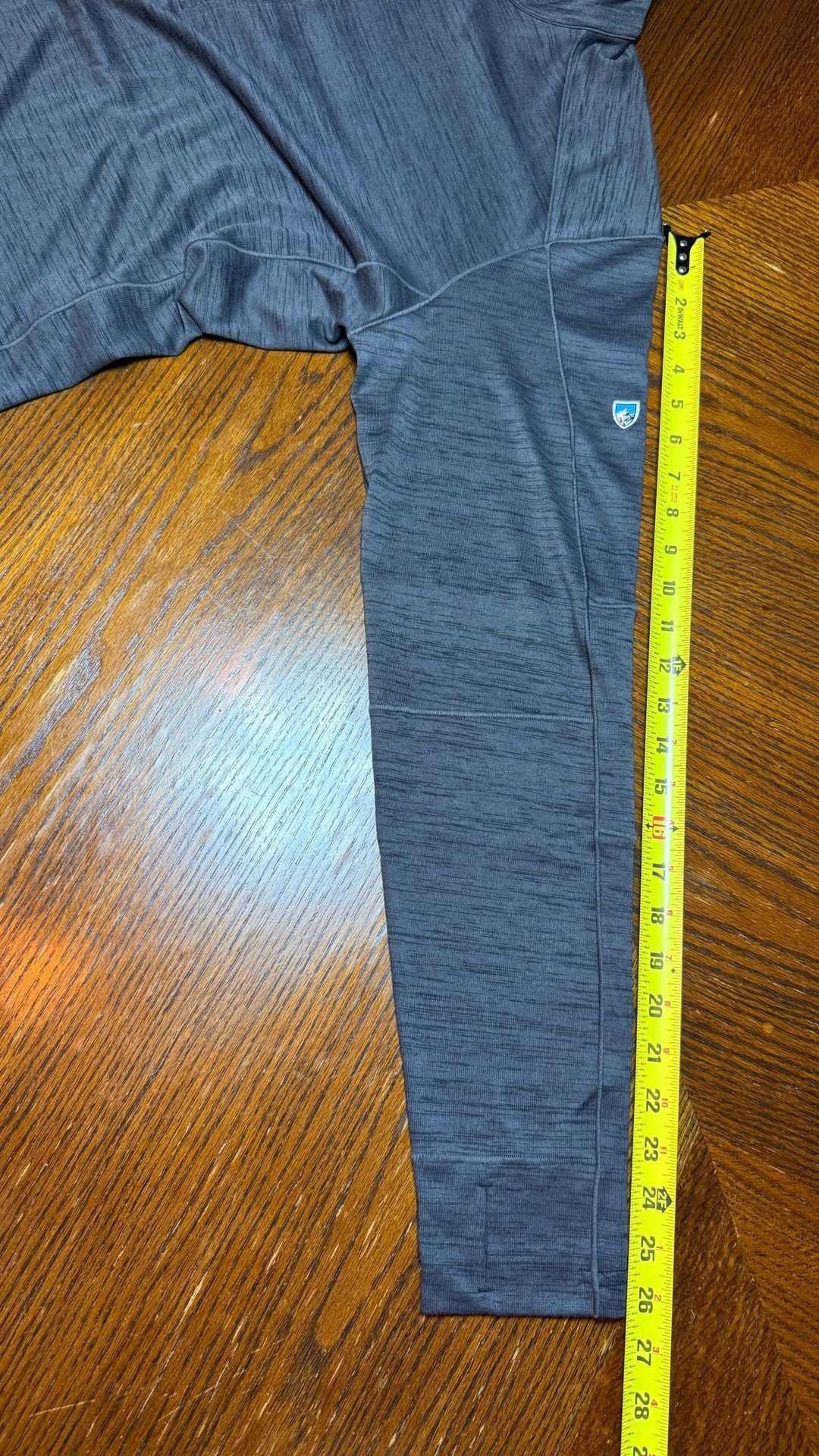 Kuhl 1/4 Zip Pullover Shirt Size XXL Gray Heather Long Sleeve 4