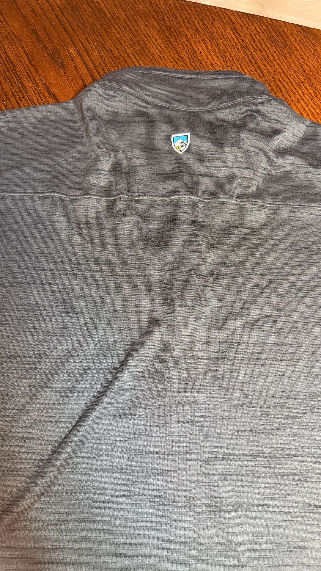 Kuhl 1/4 Zip Pullover Shirt Size XXL Gray Heather Long Sleeve 8