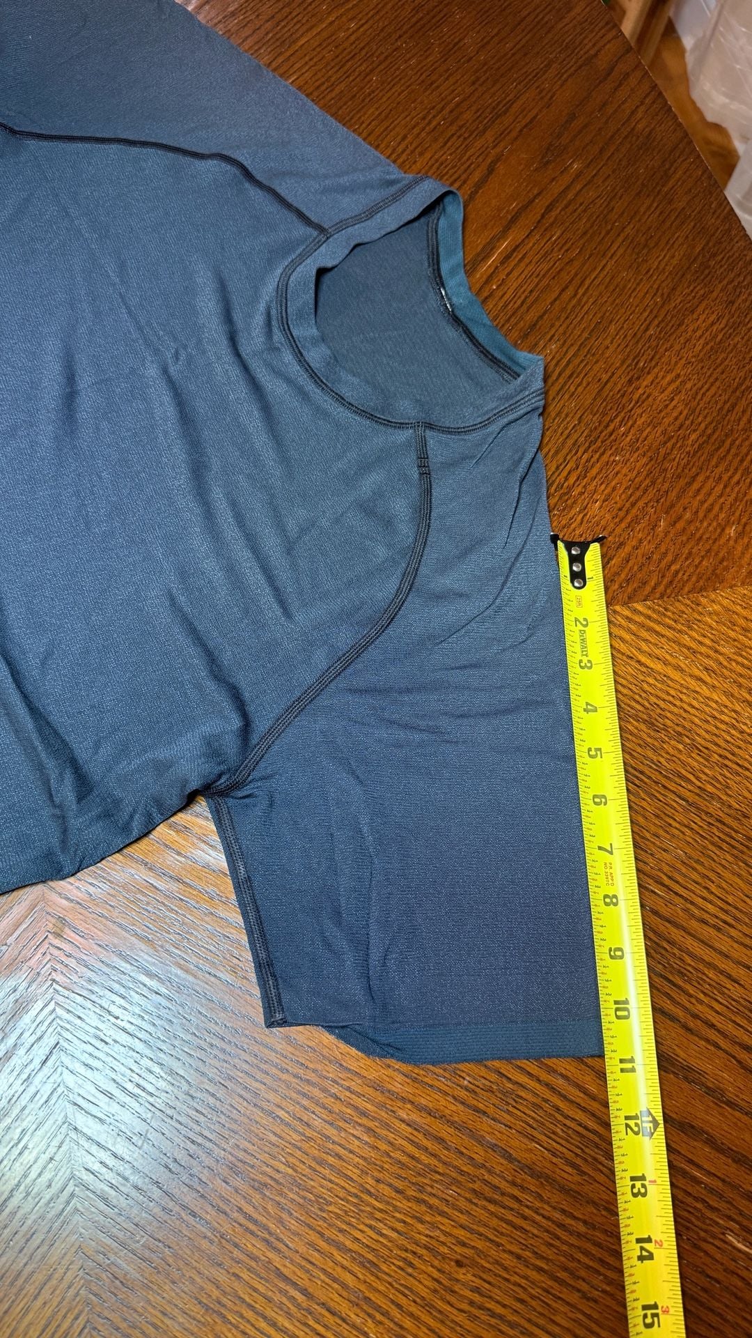 Lululemon Metal Vent Tech Short Sleeve Shirt Size L Blue Athletic 3