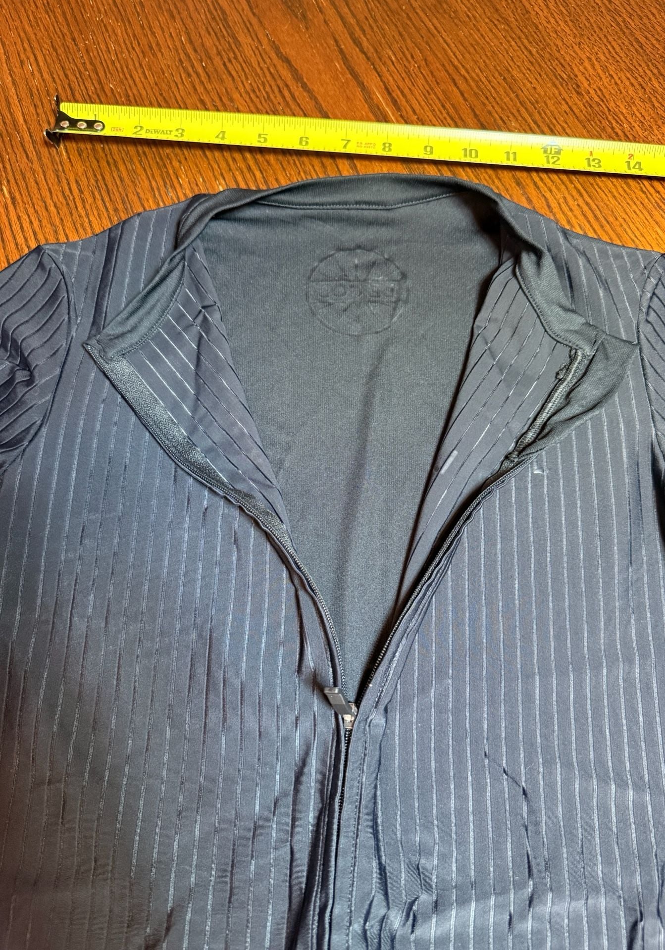 Le Col Pro Cycling Jersey Black Pinstripe Short Sleeve 4