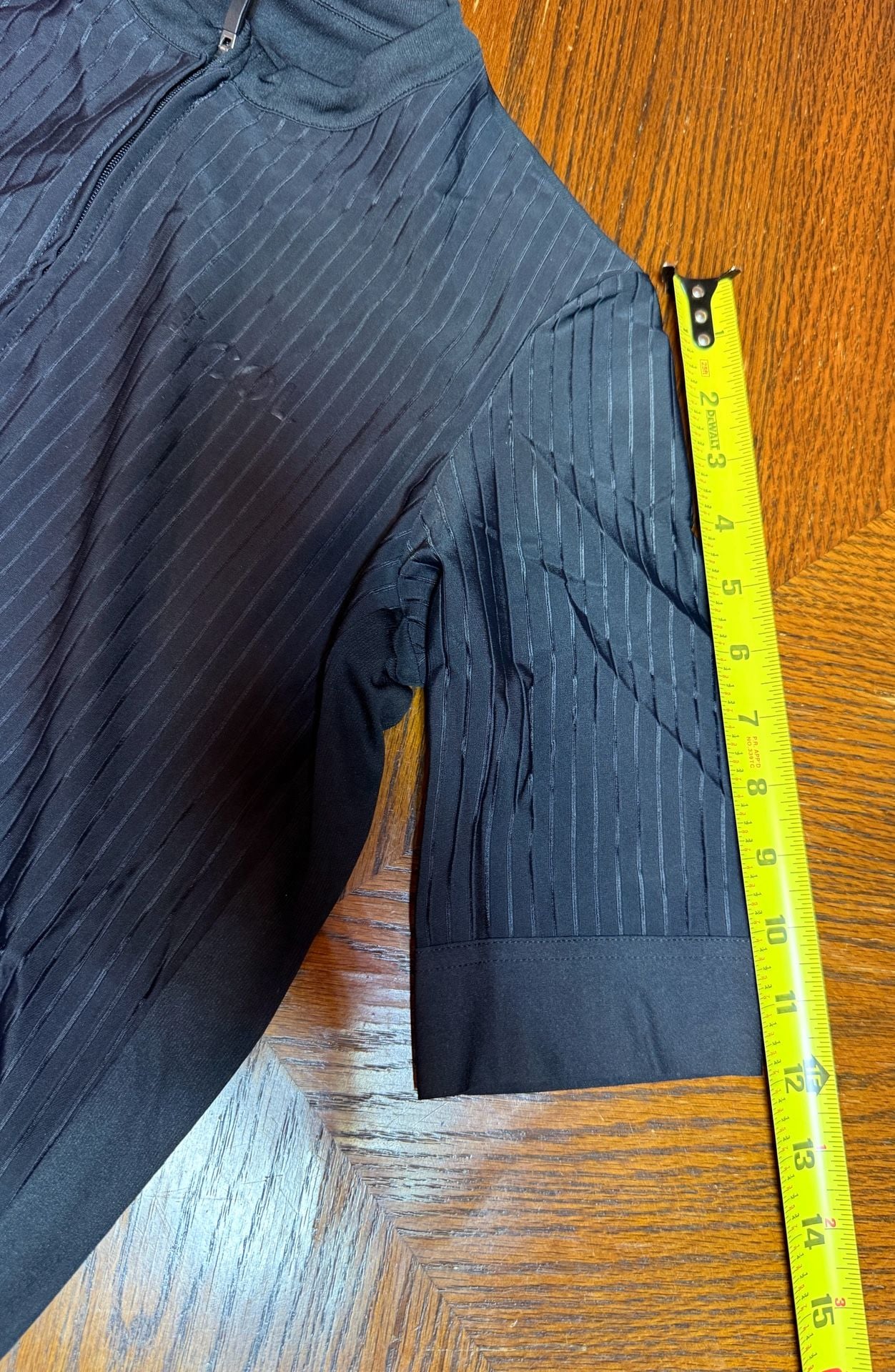 Le Col Pro Cycling Jersey Black Pinstripe Short Sleeve 5
