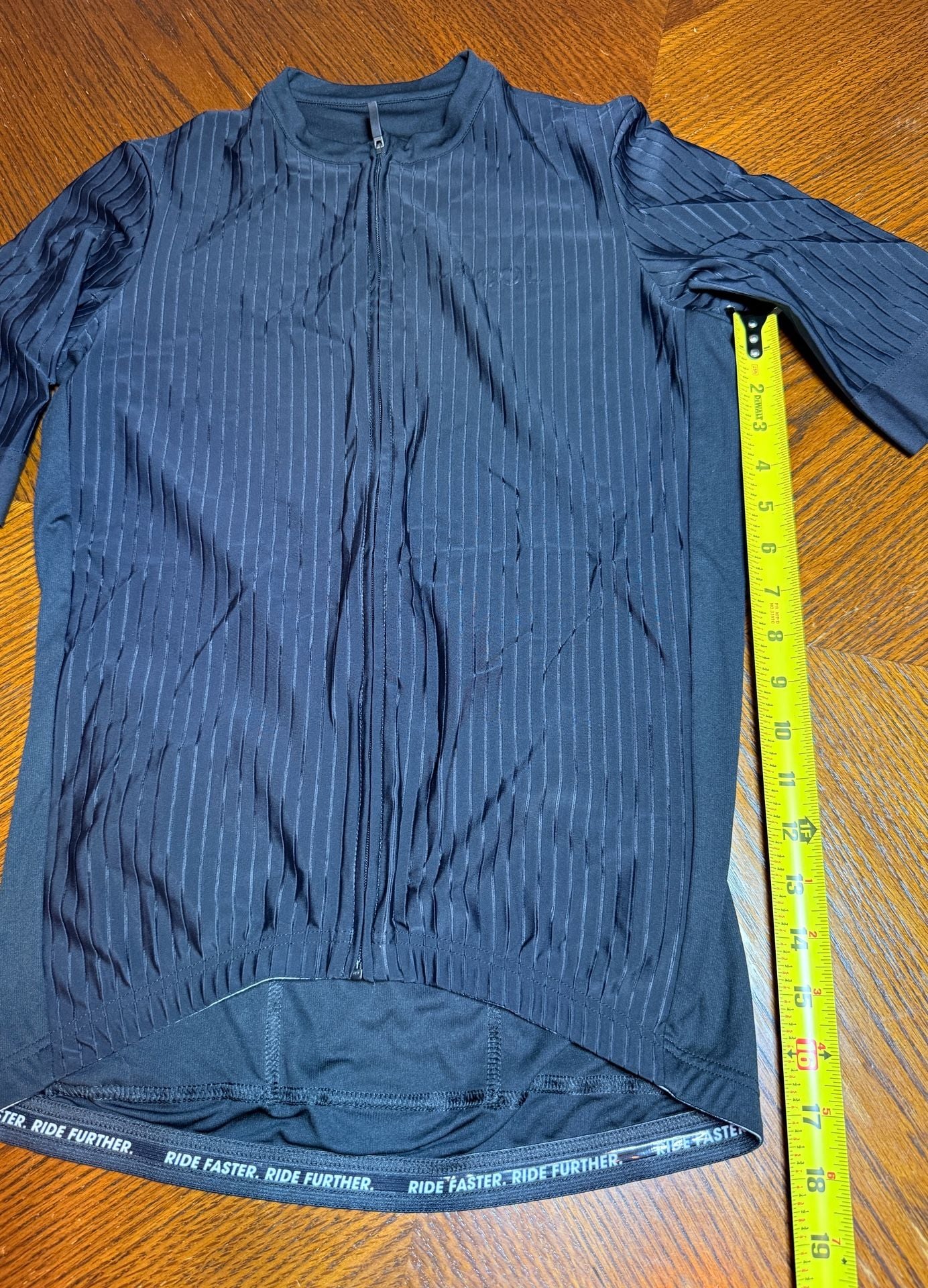 Le Col Pro Cycling Jersey Black Pinstripe Short Sleeve 6