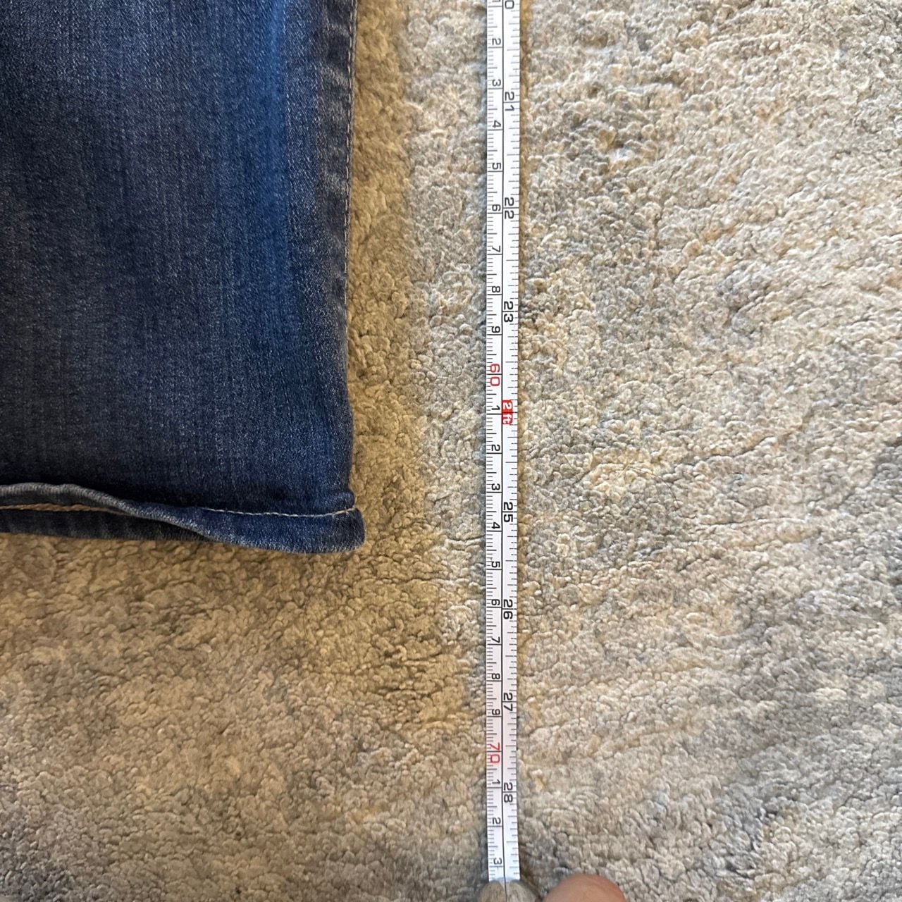 AG Adriano Goldschmied The Prima Crop Size 27 Mid-Rise Cigarette Crop 8