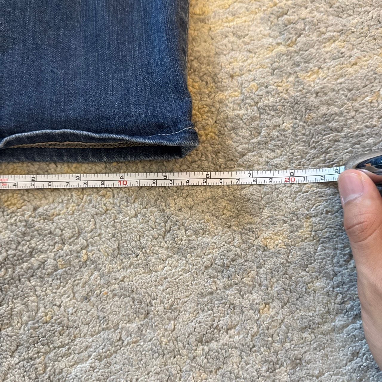 AG Adriano Goldschmied The Prima Crop Size 27 Mid-Rise Cigarette Crop 9
