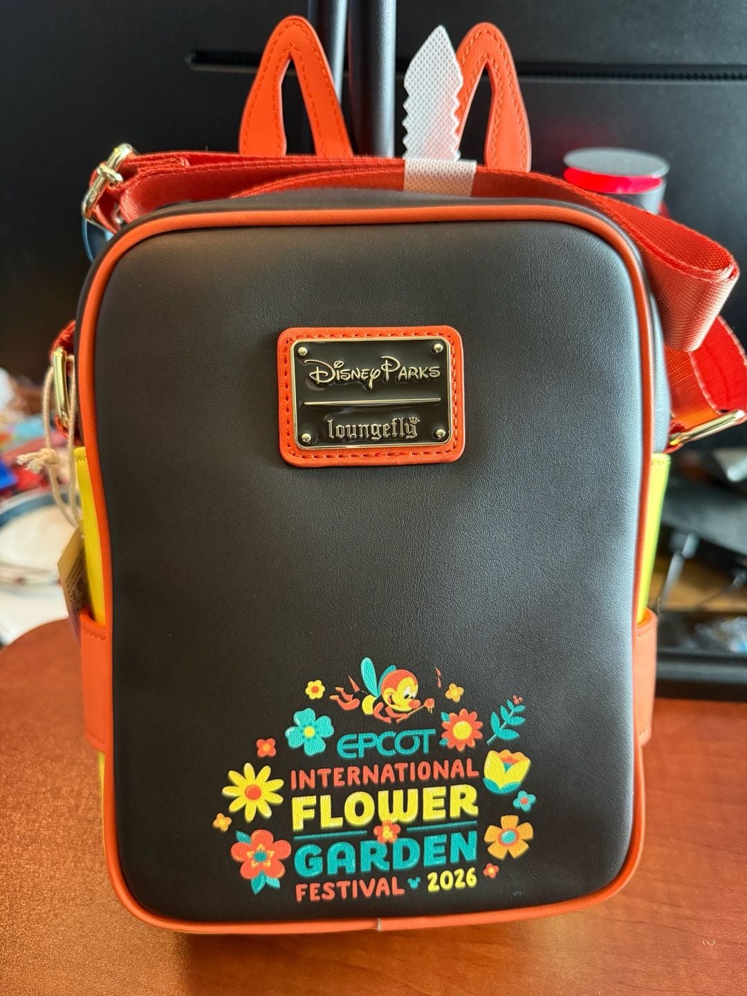 Loungefly Spike The Bee Epcot Flower And Garden Crossbody 2
