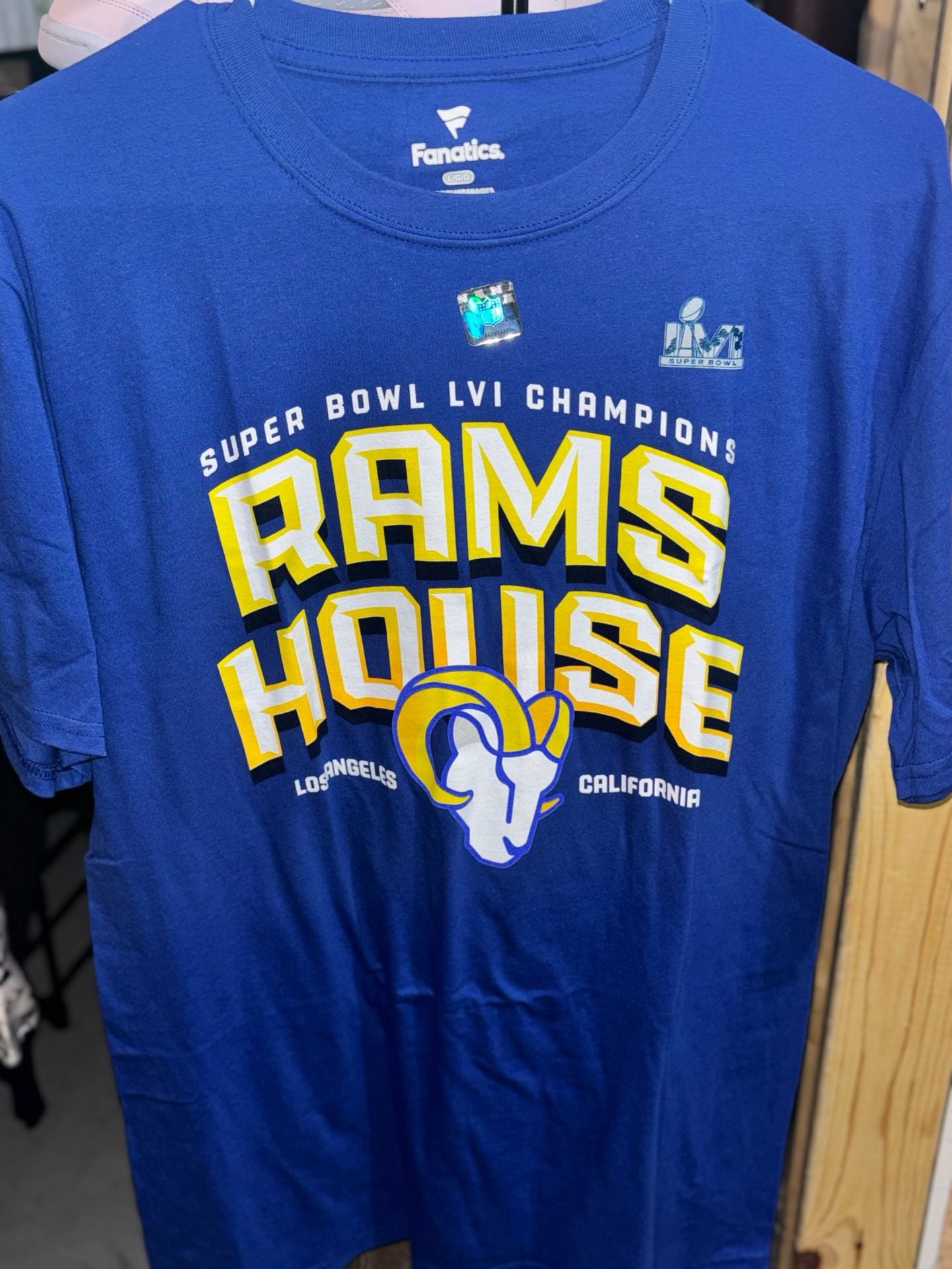 Fanatics Los Angeles Rams Super Bowl LVI Champions Men’s Large 2