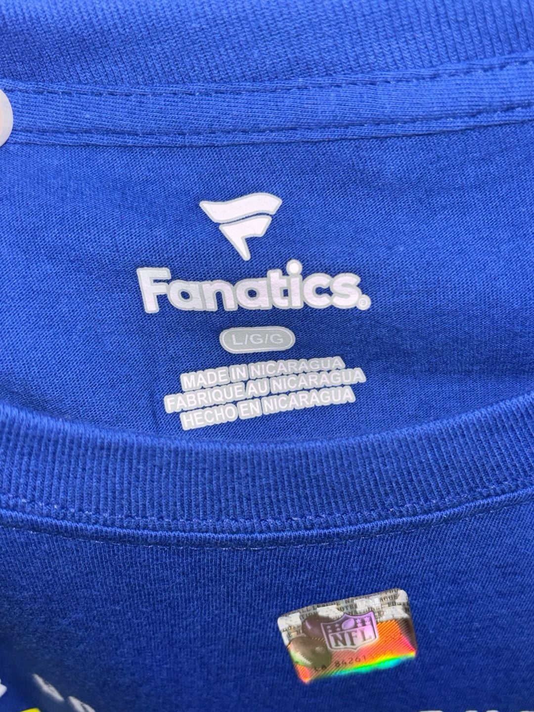 Fanatics Los Angeles Rams Super Bowl LVI Champions Men’s Large 4