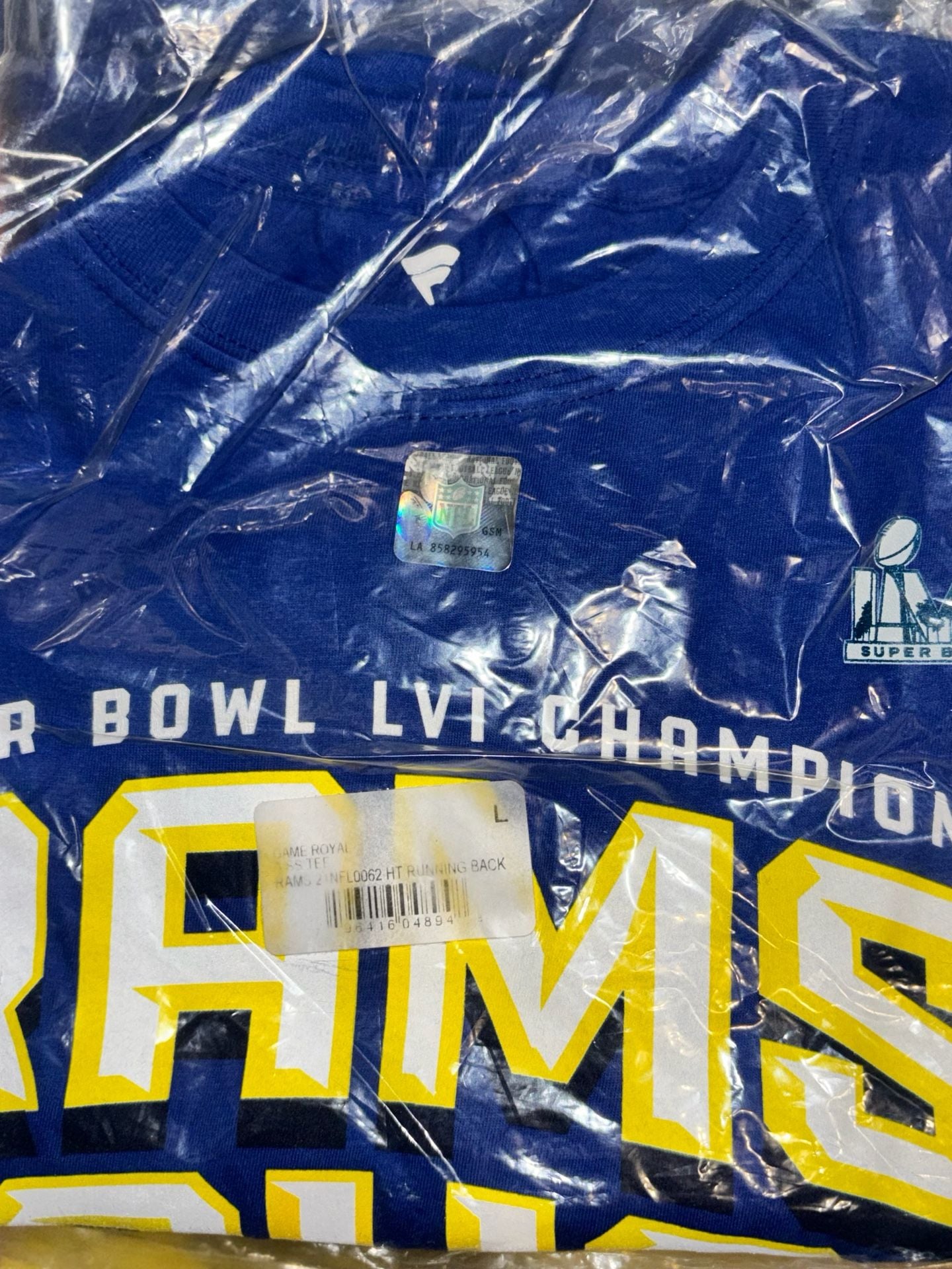 Fanatics Los Angeles Rams Super Bowl LVI Champions Men’s Large 5