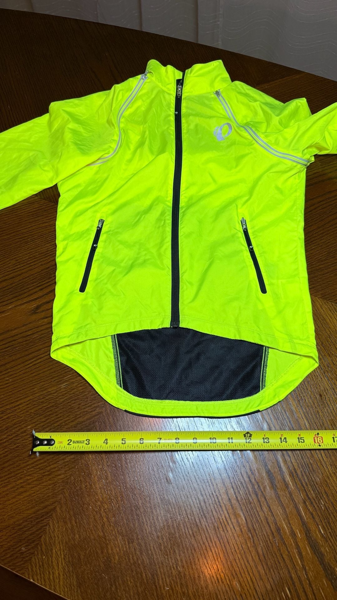 Convertible Pearl Izumi Elite Cycling Jacket S Neon Yellow Windbreaker/tank 5