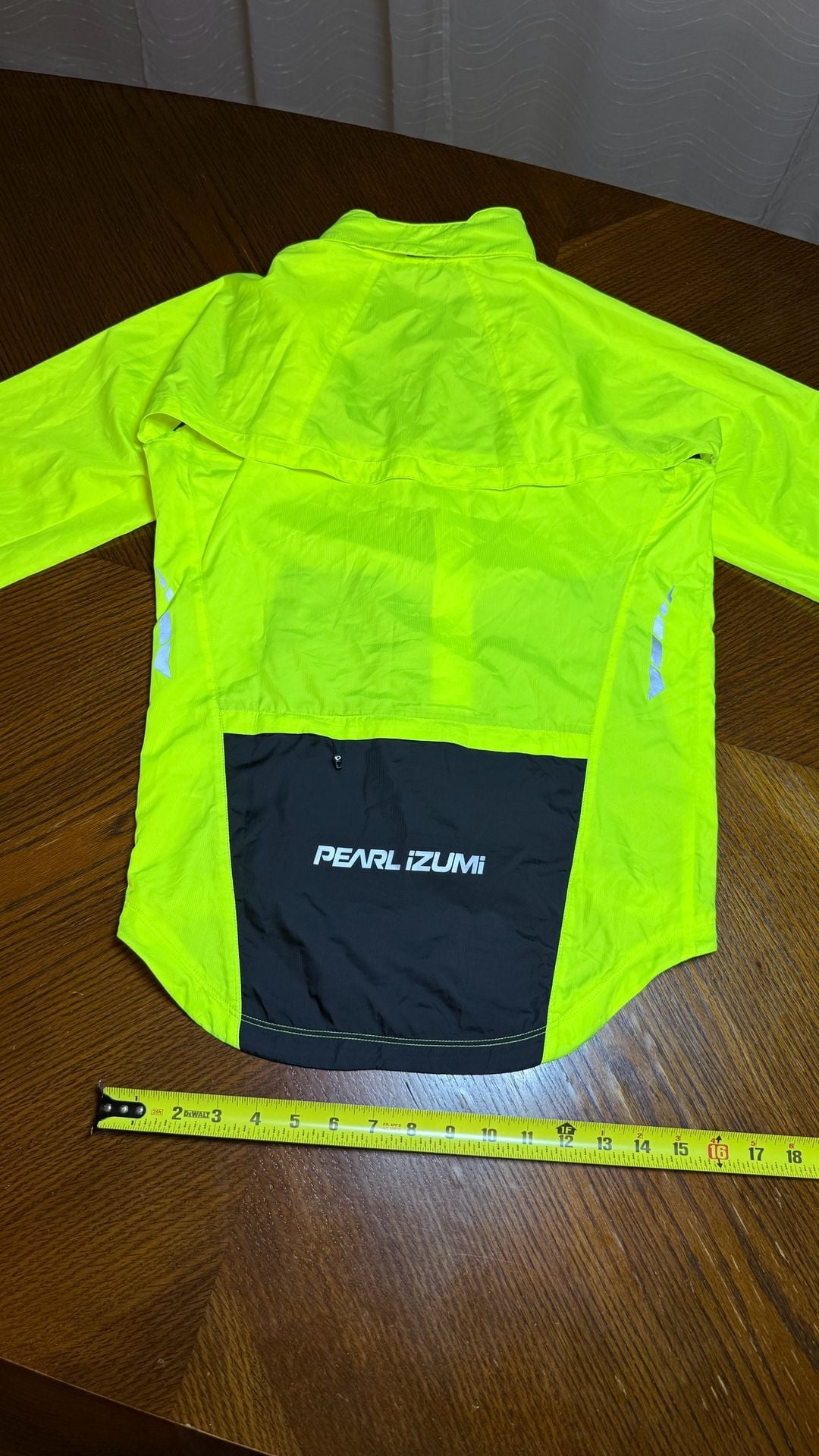 Convertible Pearl Izumi Elite Cycling Jacket S Neon Yellow Windbreaker/tank 7