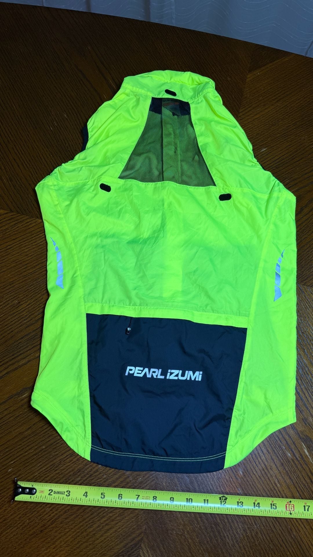 Convertible Pearl Izumi Elite Cycling Jacket S Neon Yellow Windbreaker/tank 9
