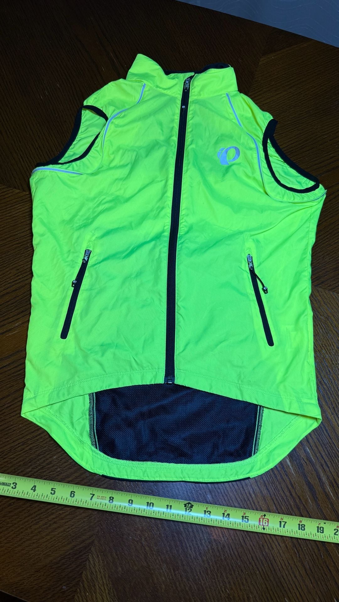 Convertible Pearl Izumi Elite Cycling Jacket S Neon Yellow Windbreaker/tank 10