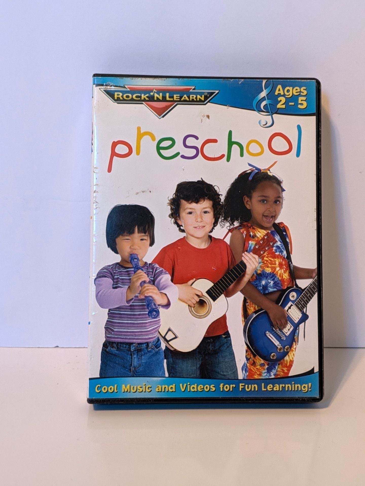 Rock 'n Learn Preschool DVD Ages 2-5 Cool Music and Videos for Fun Learning 2