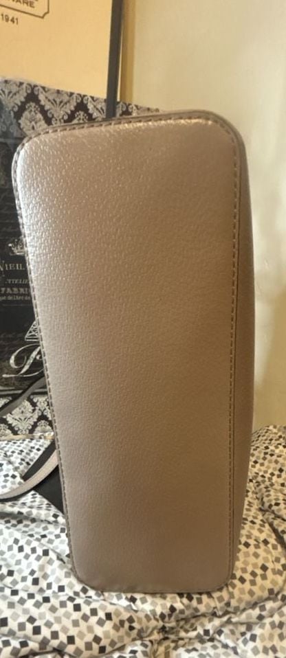 Kate Spade Cream Colorblock Saffiano Leather Dome Satchel BNWOT 10