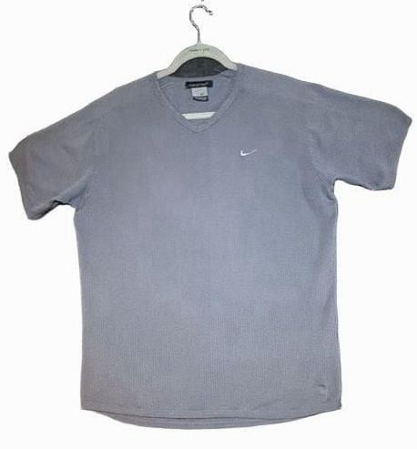 Nike Sphere V-Neck T-Shirt Men’s Size XL Gray Athletic 2