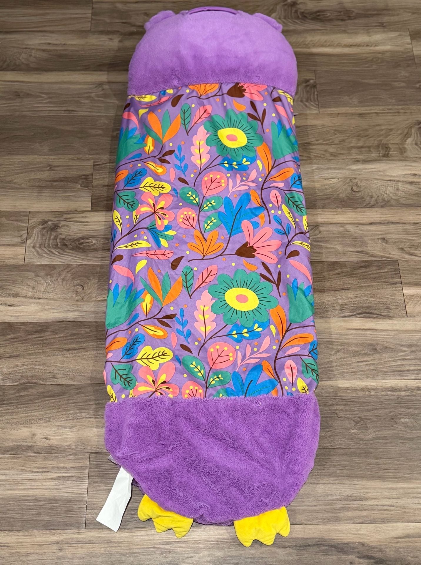 Happy Nappers Purple Owl Pillow And Sleeping Bag 20X54 9