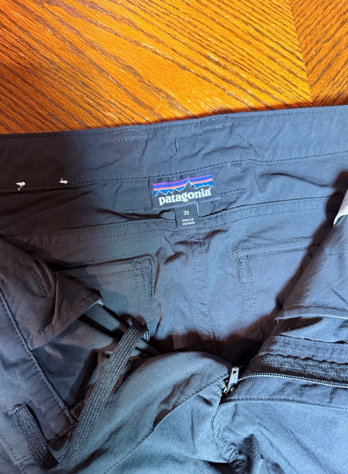Patagonia Quandary Technical Hiking Pants Dark Gray 8