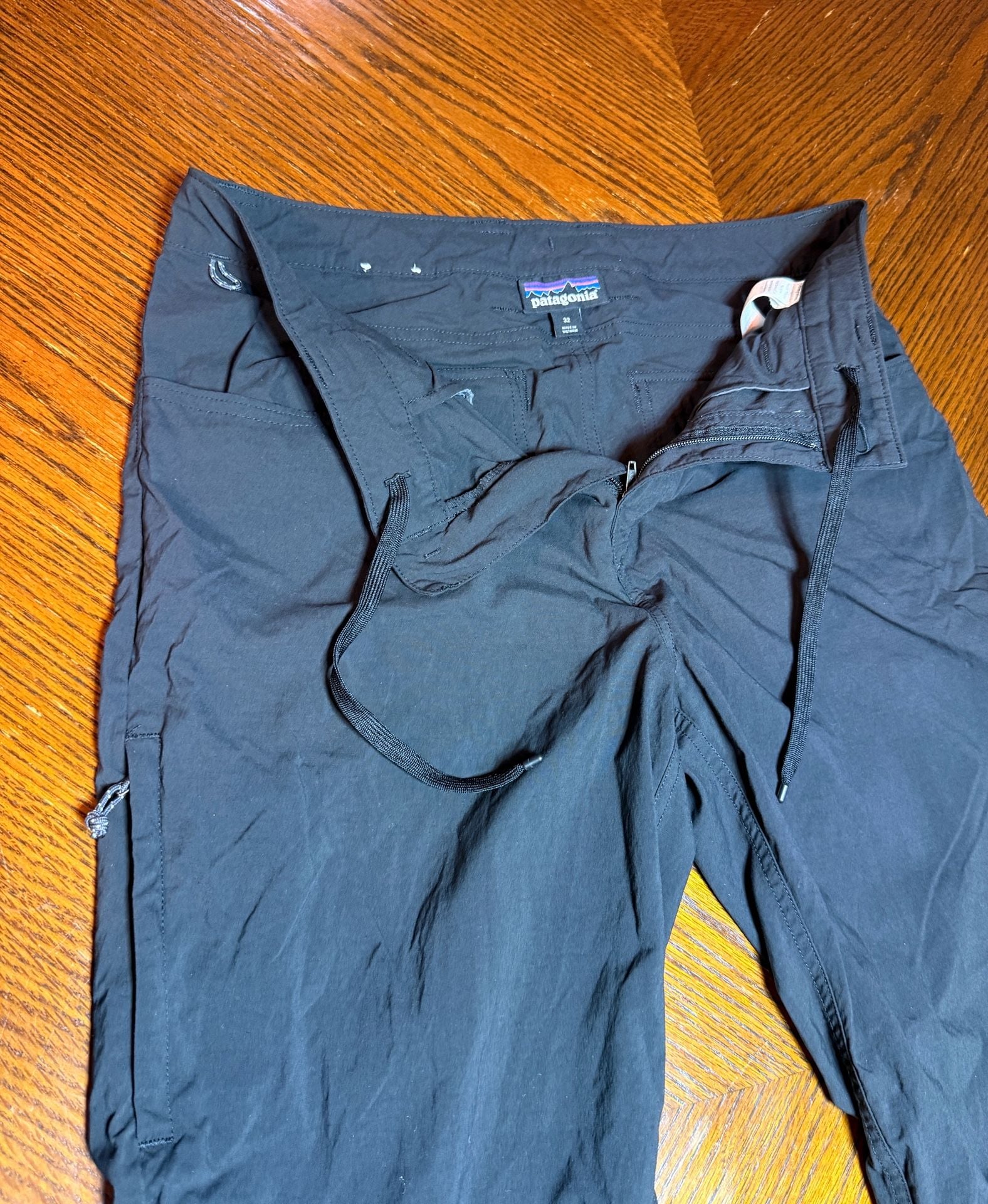 Patagonia Quandary Technical Hiking Pants Dark Gray 9