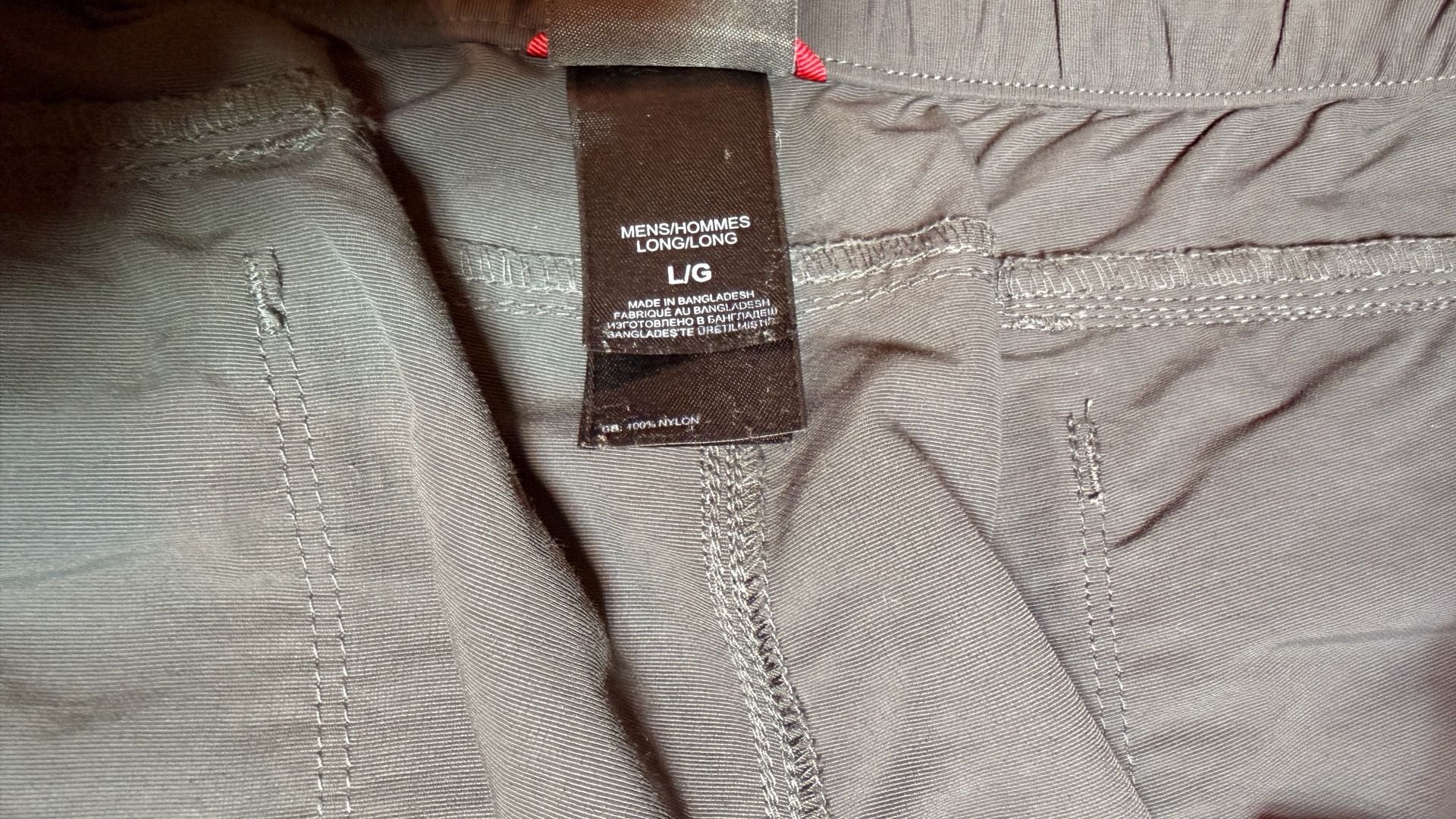 The North Face Convertible Hiking Pants Gray 9