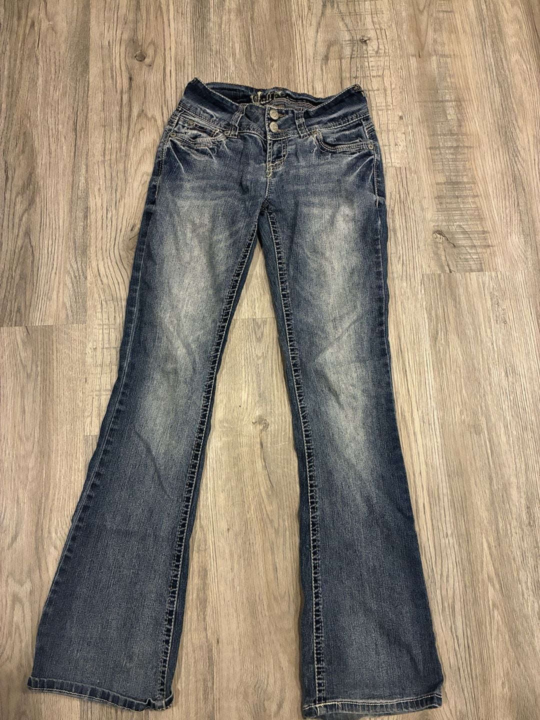 WallFlower Bootcut Jeans Blue Denim 2