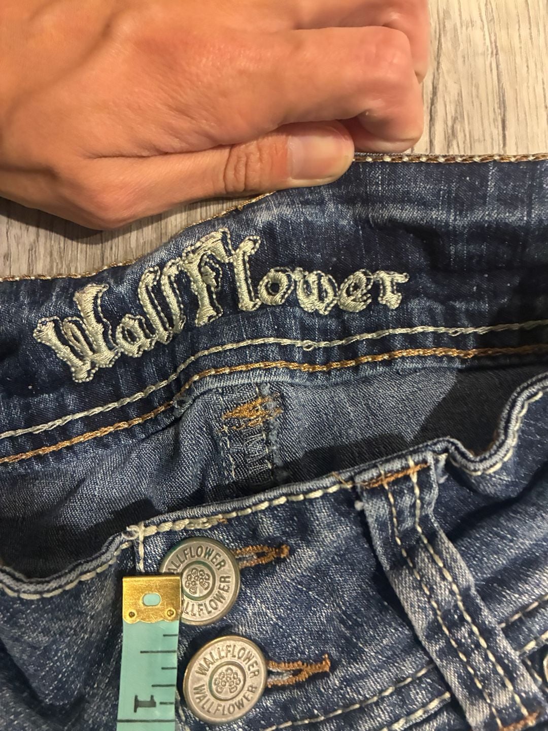 WallFlower Bootcut Jeans Blue Denim 6