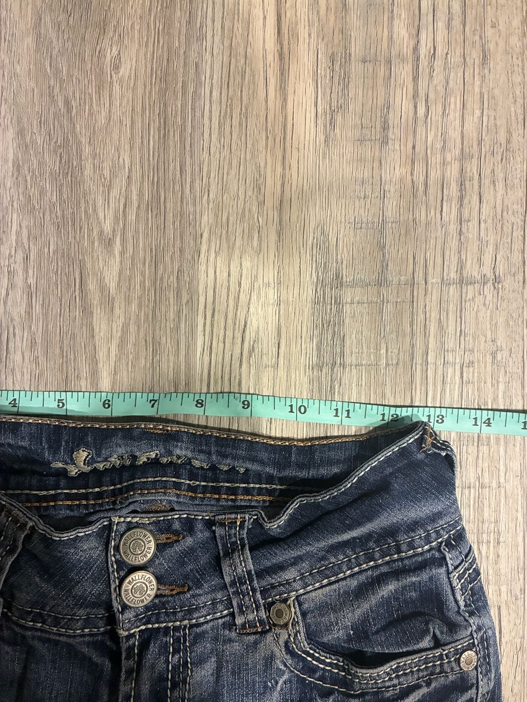 WallFlower Bootcut Jeans Blue Denim 7
