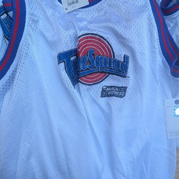 Champion Space Jam Lola 10 Tune Squad Jersey Size  M White