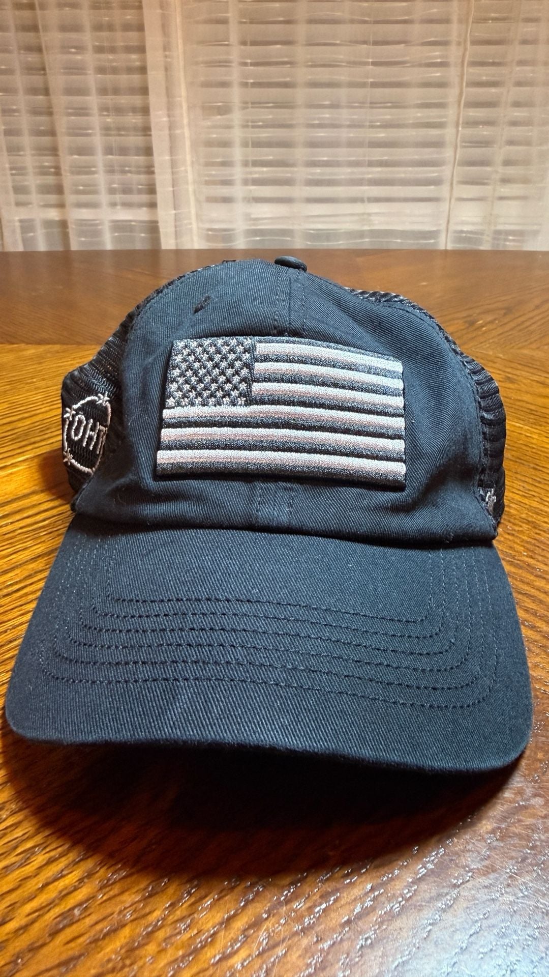 47 Brand Operation Hat Trick OHT Black Trawler Clean Up Trucker Hat 2