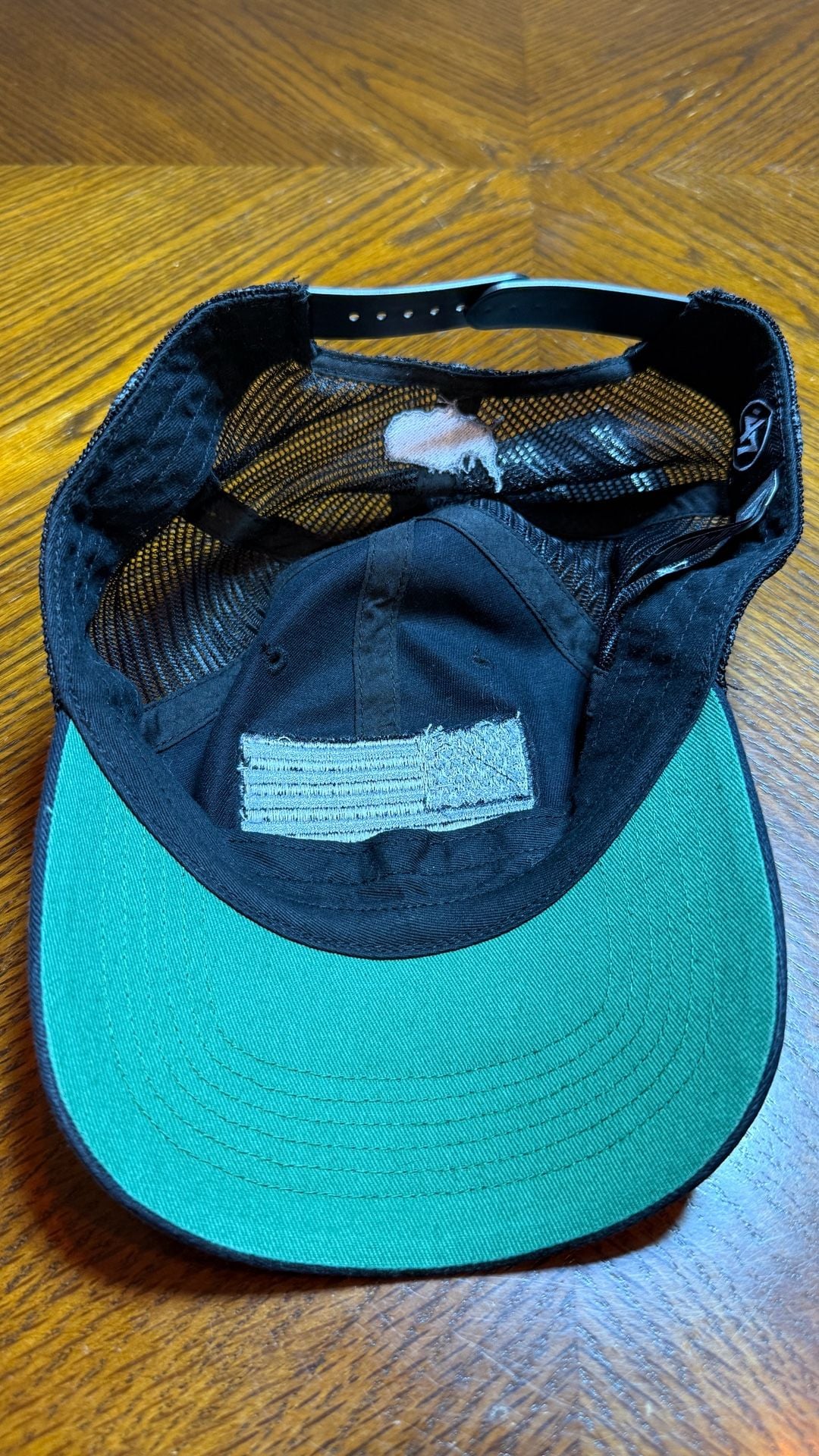 47 Brand Operation Hat Trick OHT Black Trawler Clean Up Trucker Hat 8