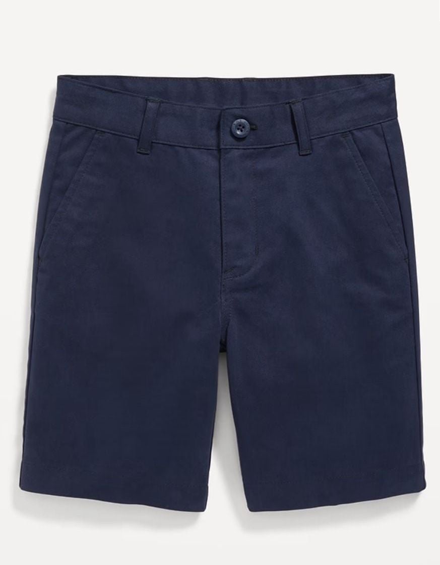 NEW Old Navy Knee Length Twill Shorts For Boys Navy Blue Size 14 5