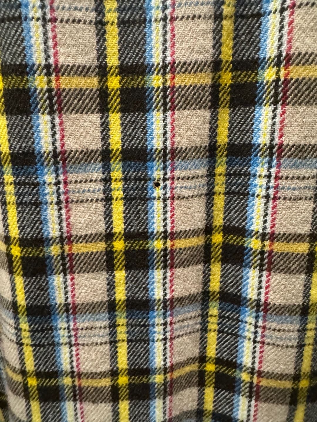 Vintage 80s JCPenney The Men's Shop Flannel Shirt Size XL Plaid Button Down 9