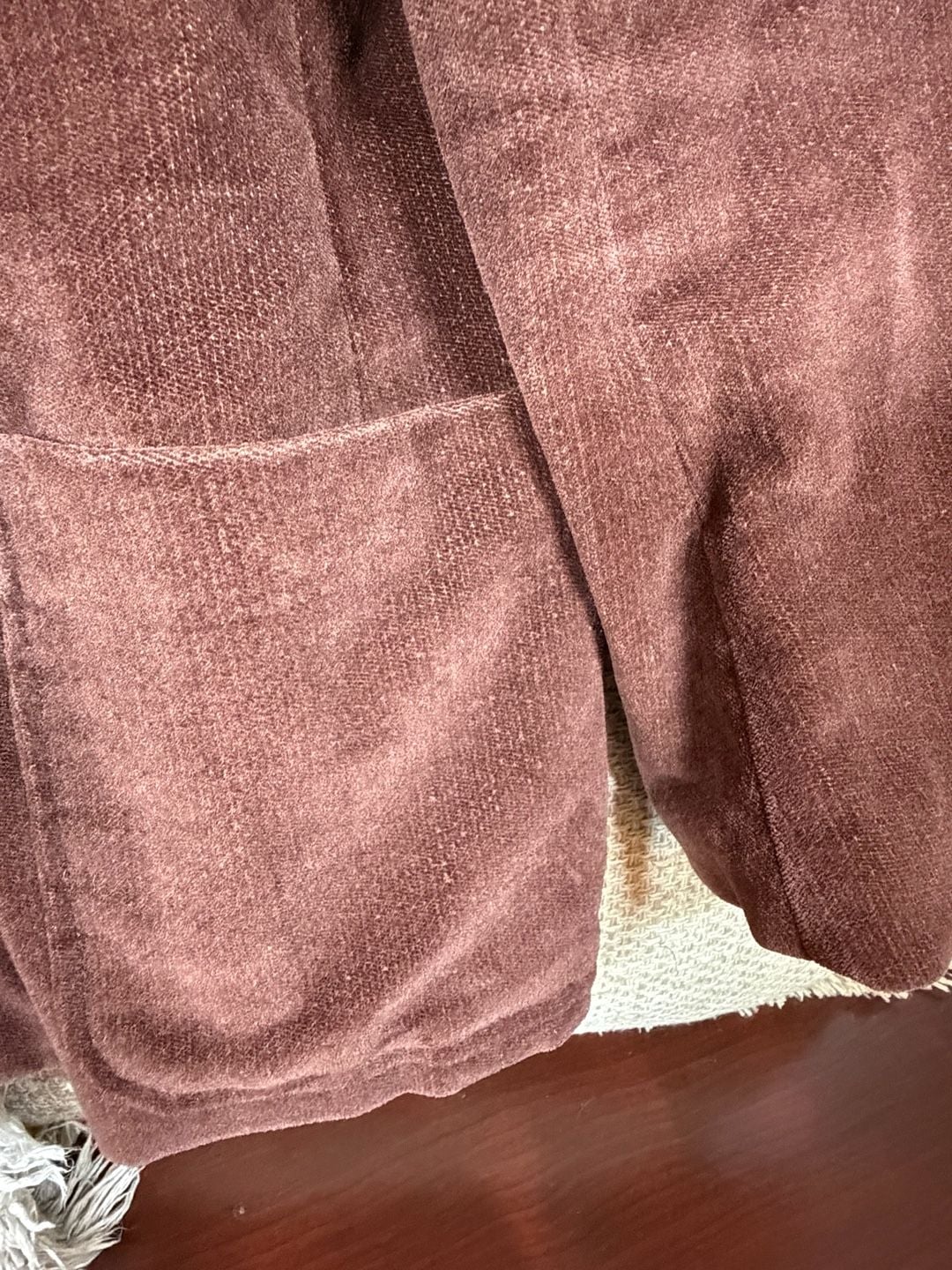 Vintage Brown Corduroy Blazer Jacket 8