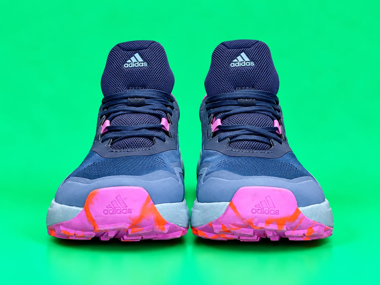 Adidas Terrex Soulstride Trail Running Shoes Blue Pink 2