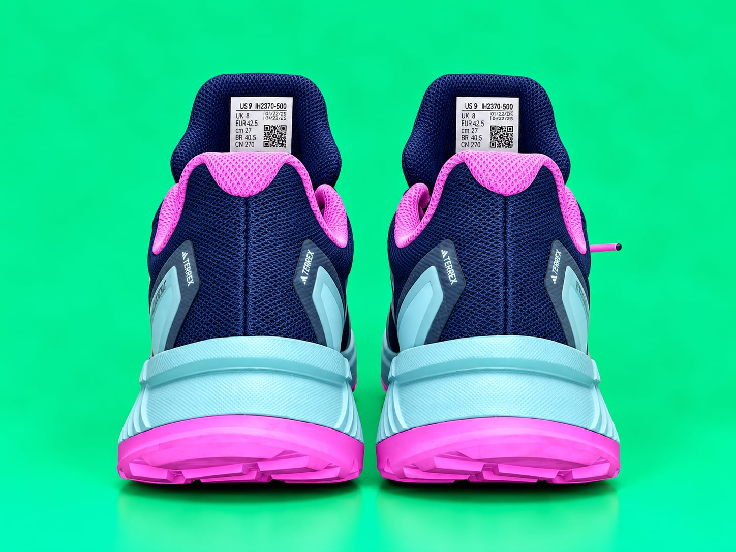 Adidas Terrex Soulstride Trail Running Shoes Blue Pink 4