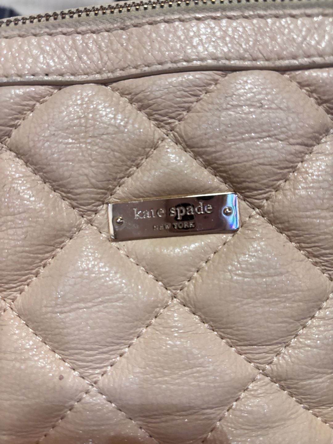 Kate Spade Gold Coast Elizabeth Quilted Leather Bag 3