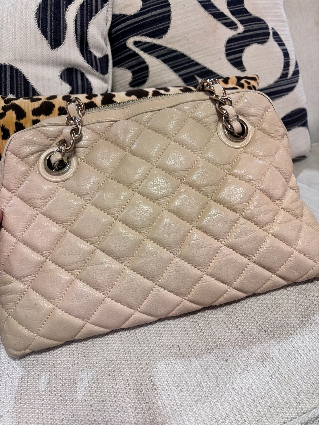Kate Spade Gold Coast Elizabeth Quilted Leather Bag 6