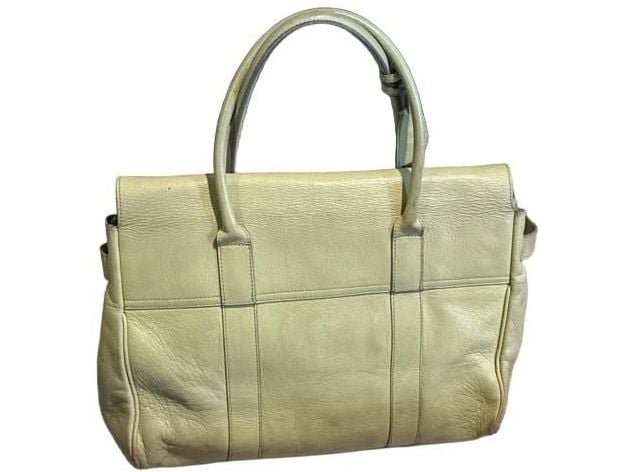 Mulberry Bayswater Heritage Handbag Pistachio Grain Leather 10