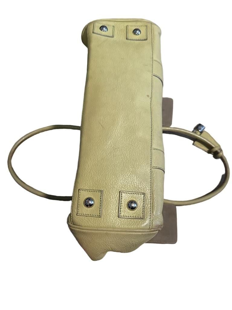 Mulberry Bayswater Heritage Handbag Pistachio Grain Leather 9
