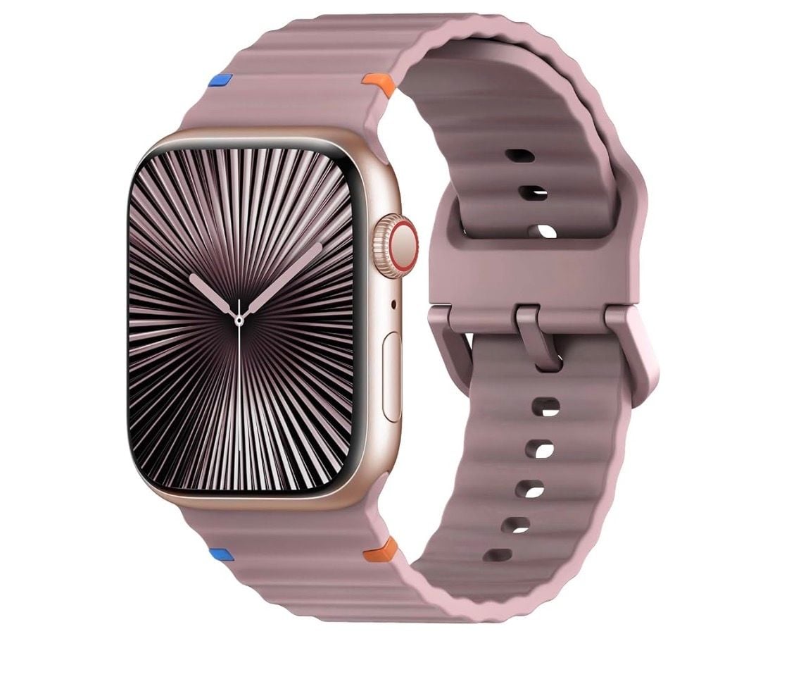 Watch Band Sport Band 38/40/41mm Pink Silicone 1