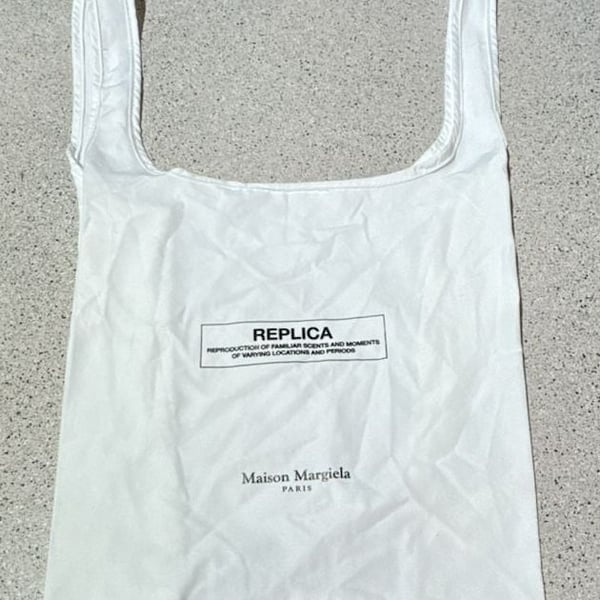 Maison Margiela Replica Canvas Tote Bag White
